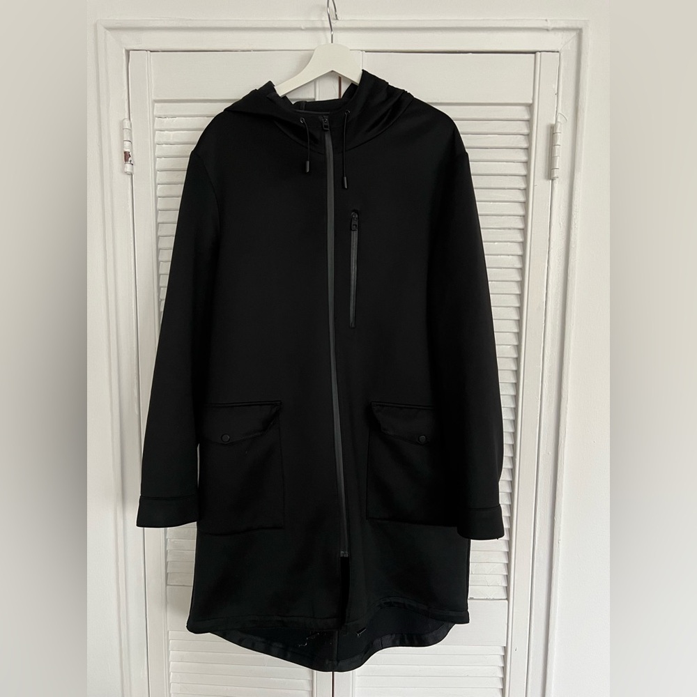 Zara Neoprene Trench Coat